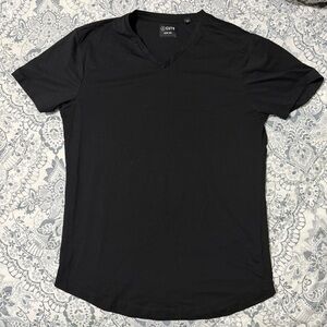 Cuts Clothing Black Short Sleeve Tee